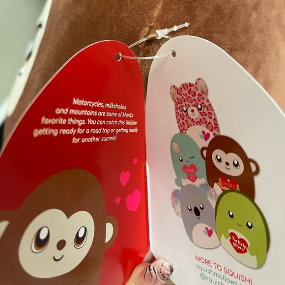 COPY - MARK 16” “OUR LOVE IS BANANAS” MONKEY SQUISHMALLOW HTF RARE VALENTINE - Picture 7 of 7